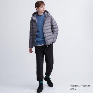 Spodnie Dresowe Męskie Uniqlo Tall Czarne,Uniqlo Polska | F676039
