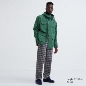 Spodnie Męskie Uniqlo Flannel Easy Ankle Szare,Uniqlo Polska | H560330