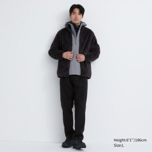 Spodnie Męskie Uniqlo HEATTECH Warm-Lined Czarne,Uniqlo Polska | I252072