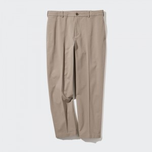 Spodnie Męskie Uniqlo Smart Ankle Beżowe,Uniqlo Polska | Y573487
