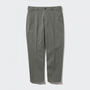 Spodnie Męskie Uniqlo Smart Ankle Oliwkowe,Uniqlo Polska | I698879