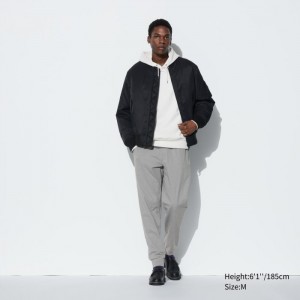 Spodnie Męskie Uniqlo Ultra Stretch DRY-EX Jogger (Tall) Szare,Uniqlo Polska | W688530