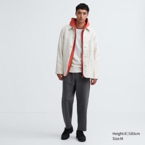 Spodnie Męskie Uniqlo Washed Jersey Ankle Ciemny Szare,Uniqlo Polska | P884592