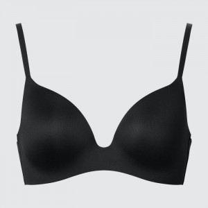 Staniki Damskie Uniqlo Wireless (3D Hold) (2022 Edition) Czarne,Uniqlo Polska | R532120