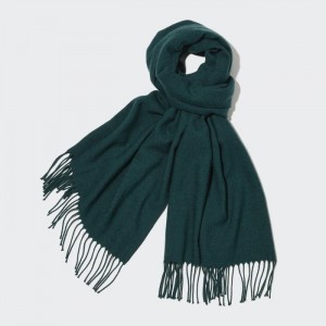 Szaliki Damskie Uniqlo HEATTECH Ciemny Zielone,Uniqlo Polska | K150801