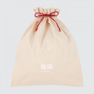 Torby Damskie Uniqlo Gift Bag (Reusable Tote Bag) Białe,Uniqlo Polska | K579795