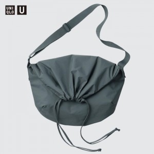 Torby Męskie Uniqlo Drawstring Shoulder Bag Zielone,Uniqlo Polska | A266768