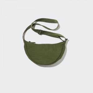 Torby Męskie Uniqlo Round Mini Shoulder Bag Oliwkowe,Uniqlo Polska | P359271