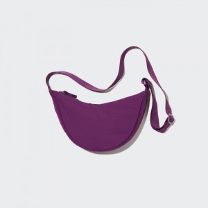 Torby Męskie Uniqlo Round Mini Shoulder Bag Fioletowe,Uniqlo Polska | O691453