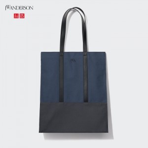 Torby Męskie Uniqlo Tote Bag Niebieskie,Uniqlo Polska | J878233